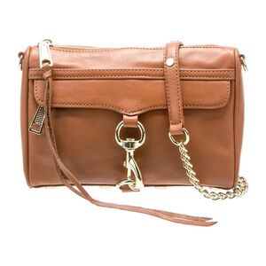 Rebecca Minkoff Mini M.A.C. Crossbody - Tan Leather